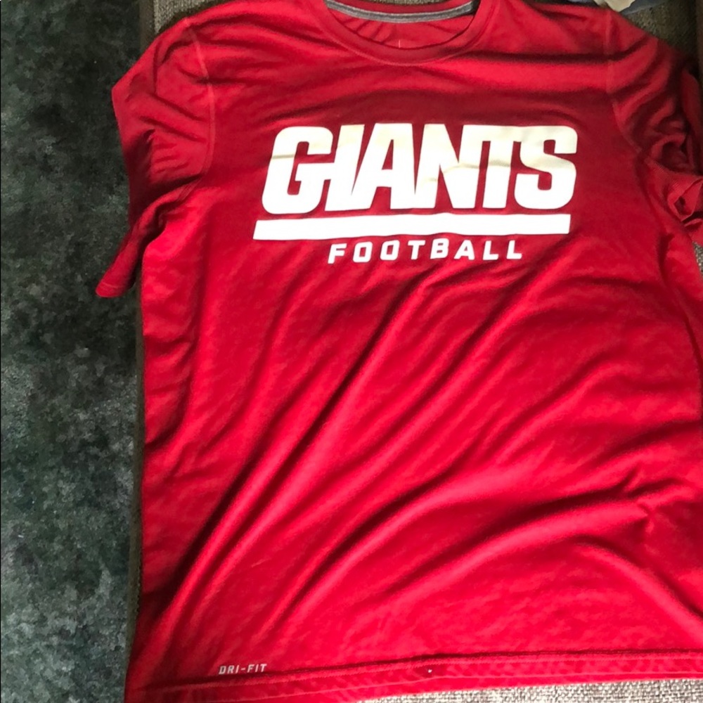 Giants Football Nike Dri Fit